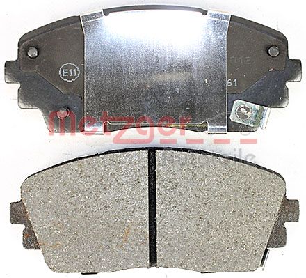 METZGER 1170361 Bremsbelagsatz, Scheibenbremse